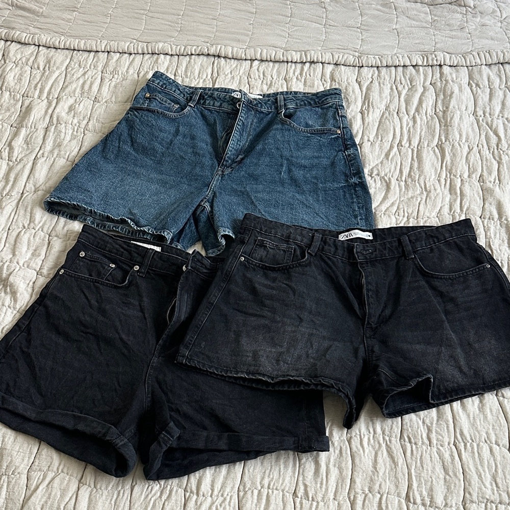 ZARA Mom Shorts Bundle